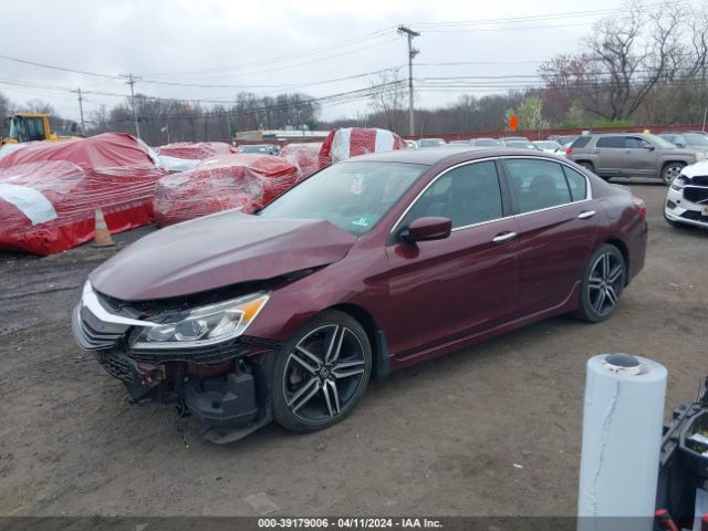 1HGCR2F17HA192815 Honda Accord Sport Se