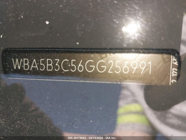 WBA5B3C56GG256991 BMW 535i Xdrive