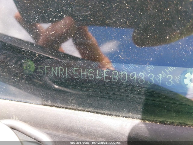 Honda Odyssey Ex-l 2014 5FNRL5H64EB093313 Image 9
