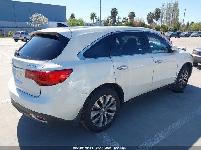 Acura Mdx Technology Package 2014 5FRYD3H4XEB009294 Image 4