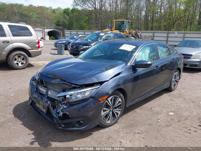Honda Civic Ex-t 2018 2HGFC1F3XJH646136 Image 2