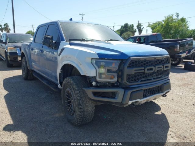 Auction sale of the 2020 Ford F-150 Raptor, vin: 1FTFW1RG2LFA62032, lot number: 39179337