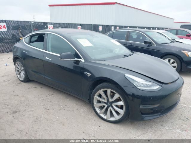 Продажа на аукционе авто 2018 Tesla Model 3 Long Range/mid Range, vin: 5YJ3E1EA9JF042837, номер лота: 39179446