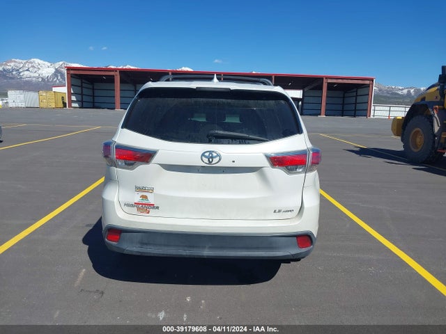 Toyota Highlander Le Plus V6 2016 5TDBKRFH1GS293578 Image 17