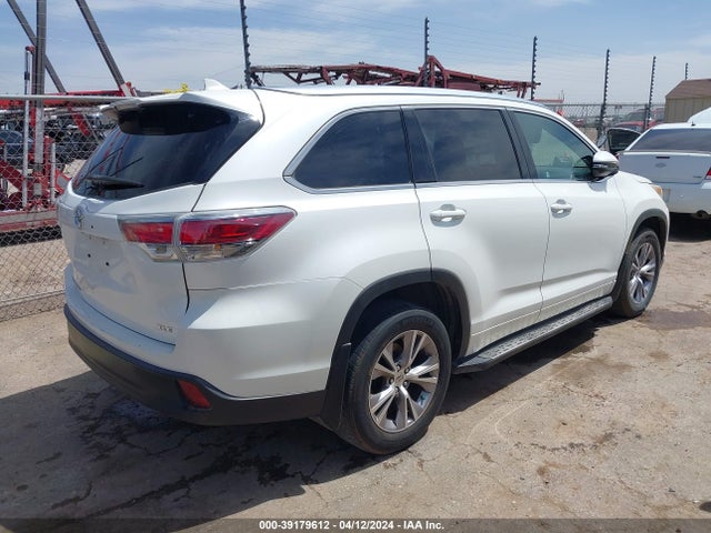 Toyota Highlander Xle V6 2015 5TDKKRFH2FS058444 Image 4