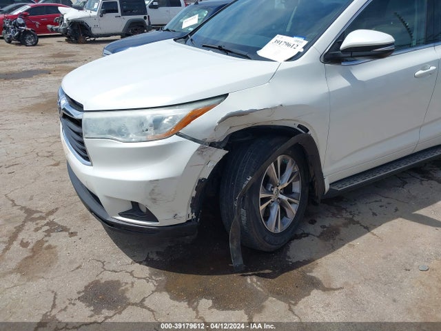 Toyota Highlander Xle V6 2015 5TDKKRFH2FS058444 Image 6