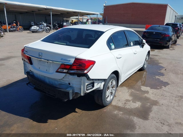 Honda Civic Lx 2014 19XFB2F58EE049142 Image 4
