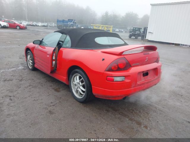 2001 MITSUBISHI ECLIPSE SPYDER 4A3AE85H61E183666 Photo 2