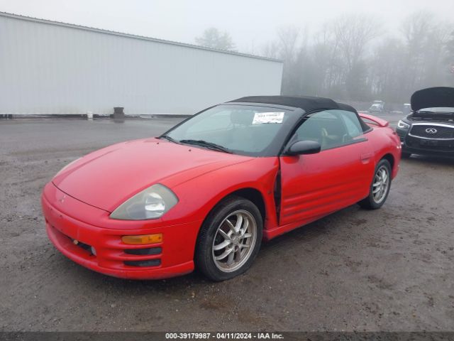2001 MITSUBISHI ECLIPSE SPYDER 4A3AE85H61E183666 Photo 5