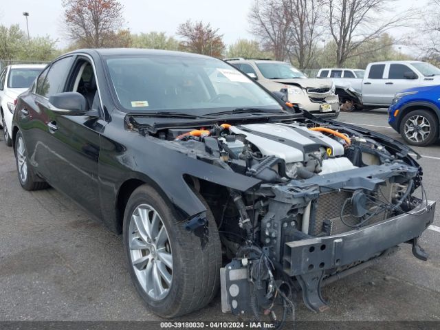 Auction sale of the 2015 Infiniti Q50 Hybrid Premium, vin: JN1AV7AP3FM790618, lot number: 39180030