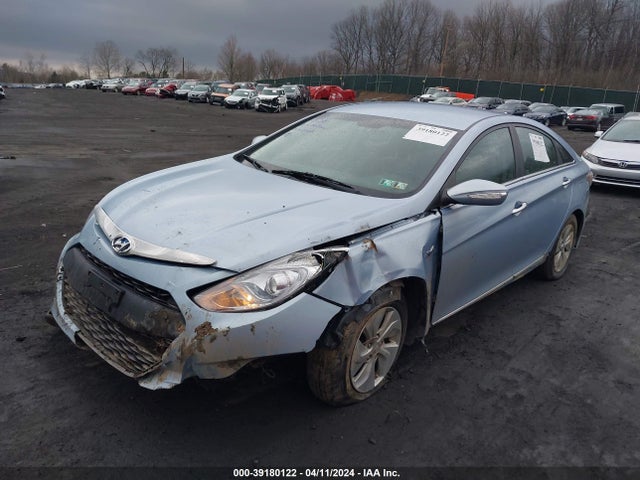 Hyundai SONATA HYBRID 2014 KMHEC4A4XEA117619 Image 2