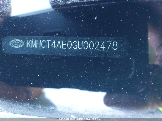 Hyundai ACCENT SE 2016 KMHCT4AE0GU002478 Image 9