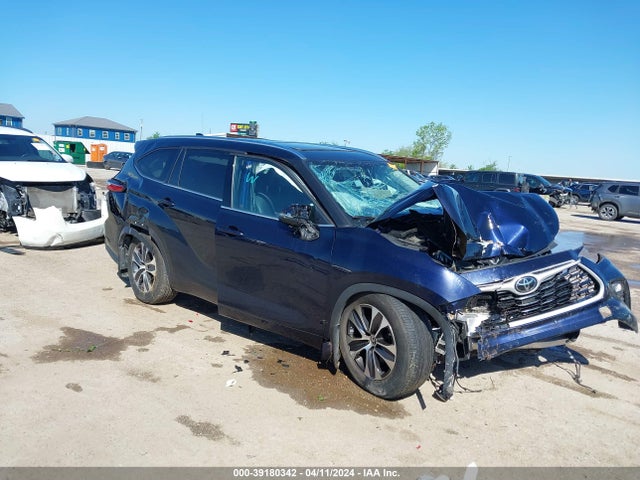 Toyota Highlander Xle 2020 5TDGZRAH7LS508819 zdjęcie główne