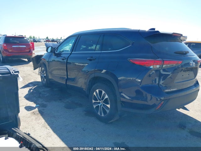 Toyota Highlander Xle 2020 5TDGZRAH7LS508819 Image 3