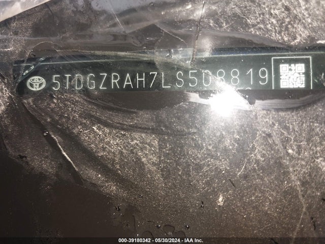 Toyota Highlander Xle 2020 5TDGZRAH7LS508819 Image 9