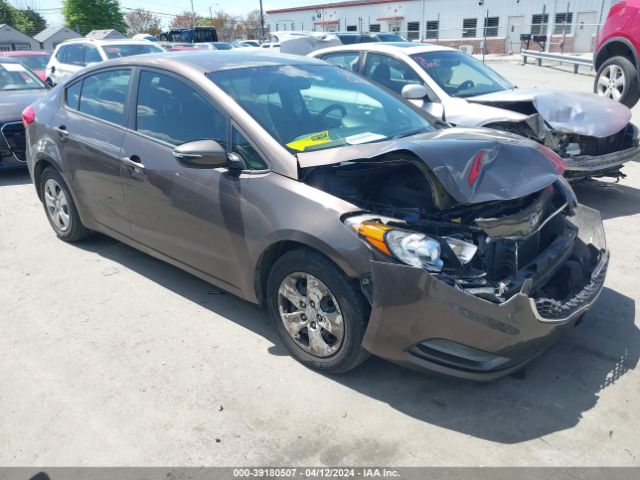 Auction sale of the 2015 Kia Forte Lx, vin: KNAFX4A68F5282476, lot number: 39180507