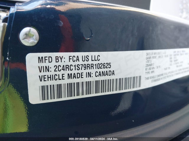 Chrysler Pacifica Hybrid Select 2024 2C4RC1S79RR102625 Image 9