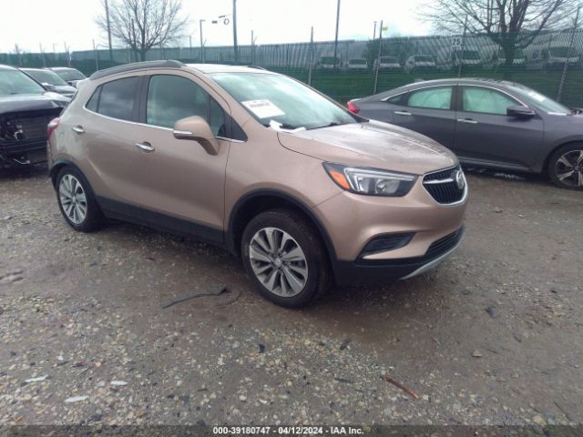 Auction sale of the 2019 Buick Encore Awd Preferred, vin: KL4CJESBXKB766972, lot number: 39180747