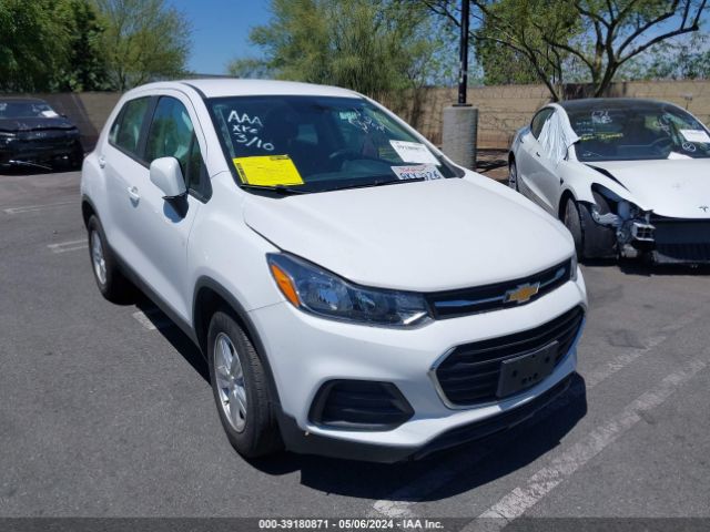 Auction sale of the 2019 Chevrolet Trax Ls, vin: 3GNCJKSB0KL381611, lot number: 39180871