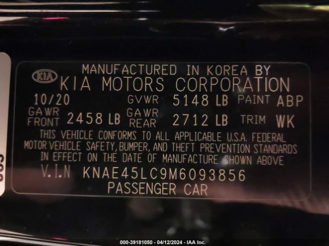 KNAE45LC9M6093856 KIA Stinger Gt1
