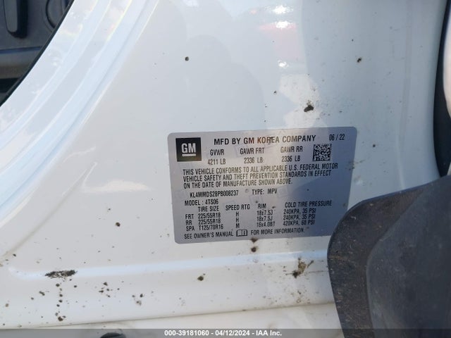 Buick Encore Gx Select Fwd 2023 KL4MMDS28PB008237 Image 9