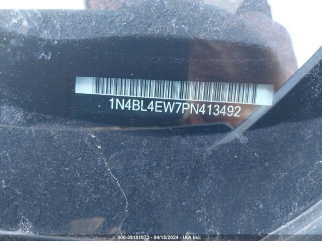 1N4BL4EW7PN413492 Nissan Altima Sl Intelligent Awd