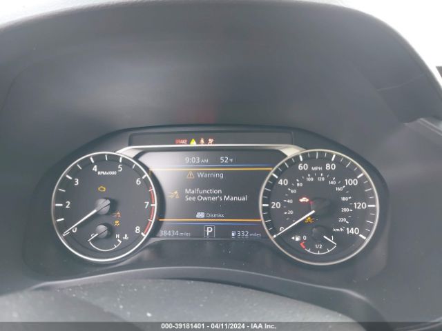 1N4BL4DV0NN383483 Nissan Altima Sv Fwd