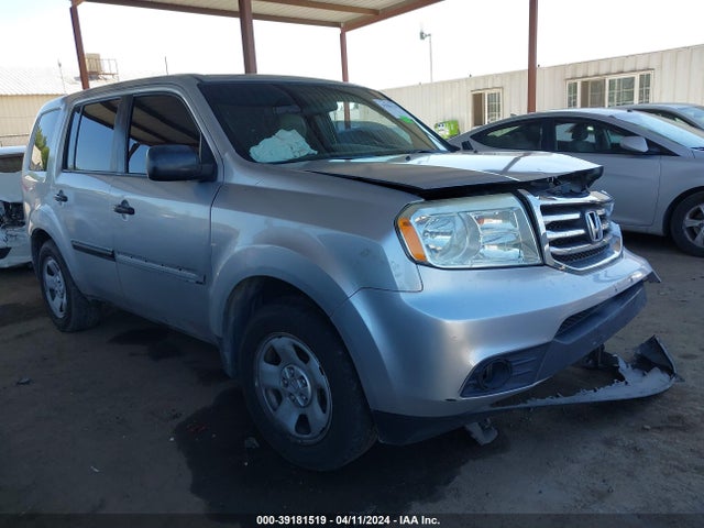 Honda PILOT LX 2015 5FNYF3H26FB029666 Image 14
