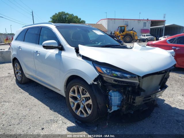 Auction sale of the 2019 Kia Sorento 3.3l Sxl, vin: 5XYPK4A50KG583208, lot number: 39181675