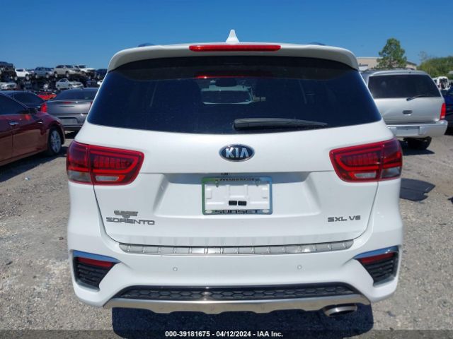 5XYPK4A50KG583208 KIA Sorento 3.3l Sxl