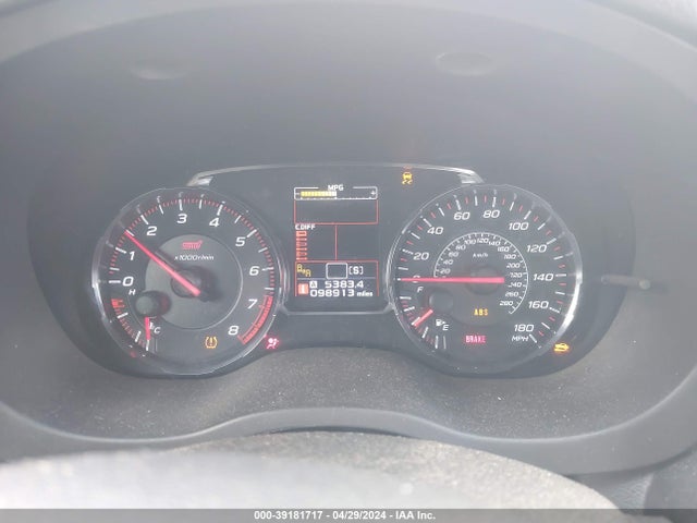 JF1VA2W65J9825643 Subaru Wrx Sti Limited