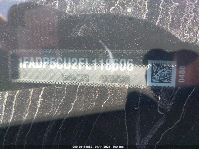 1FADP5CU2FL118606 Ford C-max Energi Sel