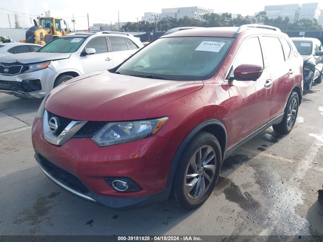 Nissan Rogue Sl 2014 5N1AT2MT1EC826157 Image 2