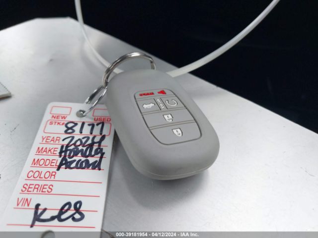 1HGCY2F62RA010700 Honda Accord Hybrid Ex-l