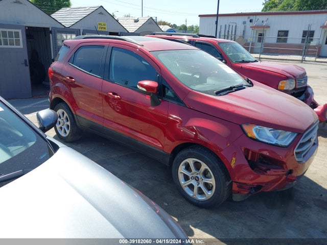 MAJ6S3GL9LC341234 Ford Ecosport Se