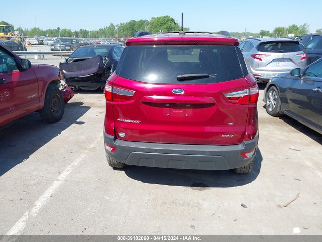 MAJ6S3GL9LC341234 Ford Ecosport Se