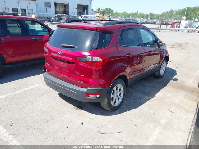 MAJ6S3GL9LC341234 Ford Ecosport Se