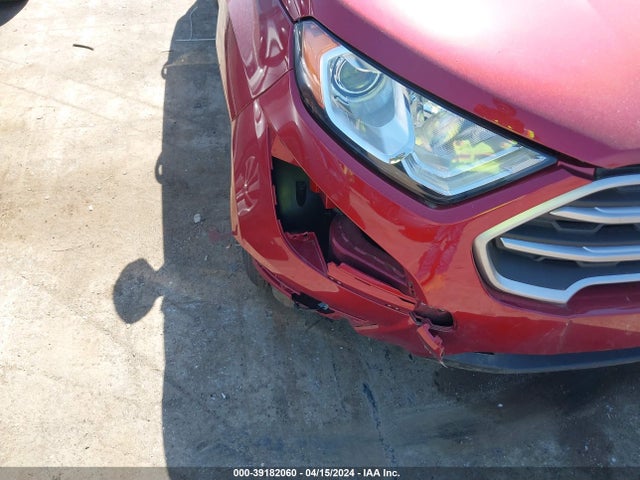 MAJ6S3GL9LC341234 Ford Ecosport Se