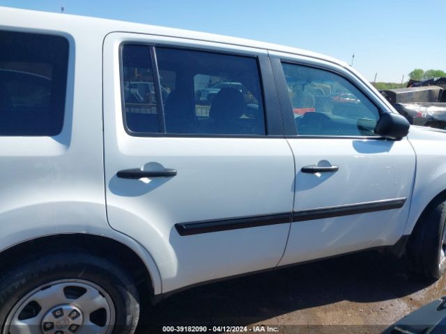 5FNYF3H20FB025063 Honda PILOT LX
