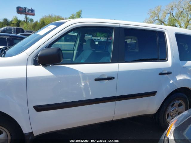 5FNYF3H20FB025063 Honda PILOT LX