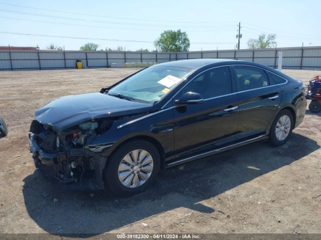 KMHE24L11HA057983 Hyundai Sonata Hybrid Se