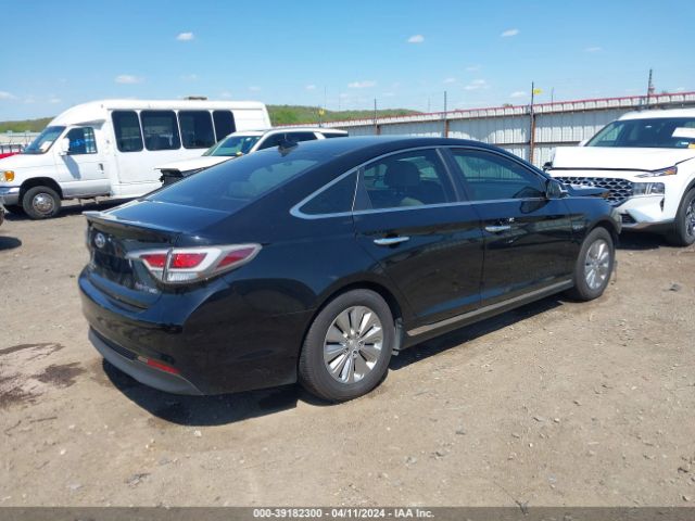 KMHE24L11HA057983 Hyundai Sonata Hybrid Se