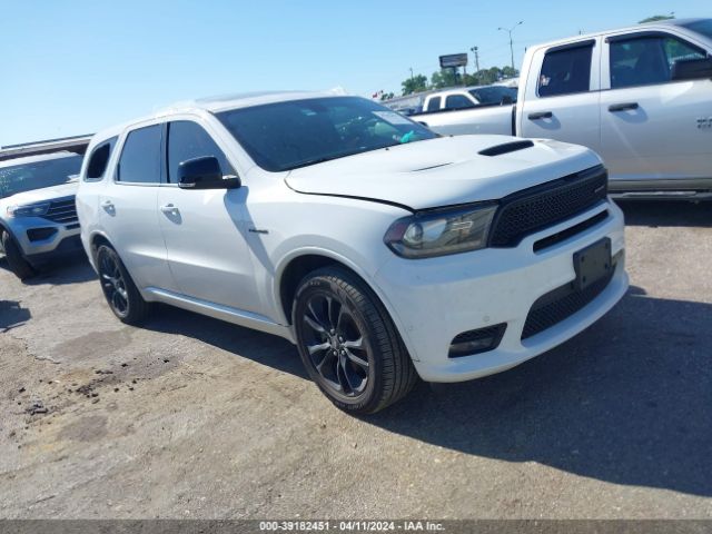 2020 Dodge Durango R/t Rwd მანქანა იყიდება აუქციონზე, vin: 1C4SDHCT6LC410757, აუქციონის ნომერი: 39182451