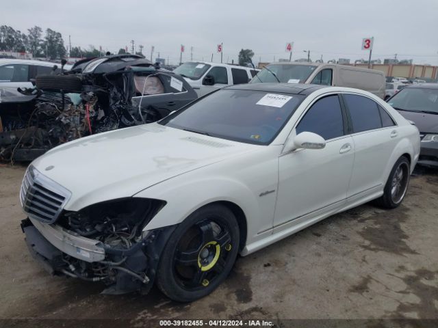 2008 MERCEDES-BENZ S 63 AMG WDDNG77XX8A154692 Photo 1