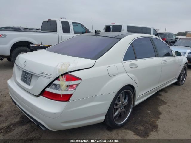 2008 MERCEDES-BENZ S 63 AMG WDDNG77XX8A154692 Photo 3