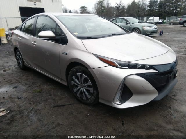 Продаж на аукціоні авто 2021 Toyota Prius Prime Le, vin: JTDKAMFP3M3181343, номер лоту: 39182507