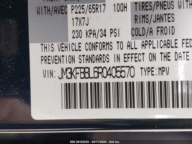 JM3KFBBL6R0405570 Mazda Cx-5 2.5 S Select