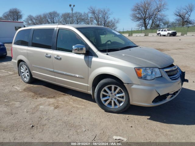 Auction sale of the 2015 Chrysler Town & Country Limited Platinum, vin: 2C4RC1GG2FR742700, lot number: 39182531