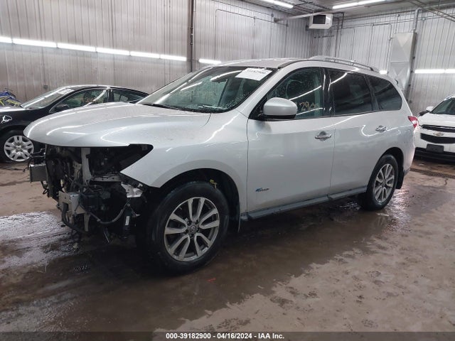 Nissan Pathfinder Hybrid Sv 2014 5N1CR2MM2EC657802 Image 2