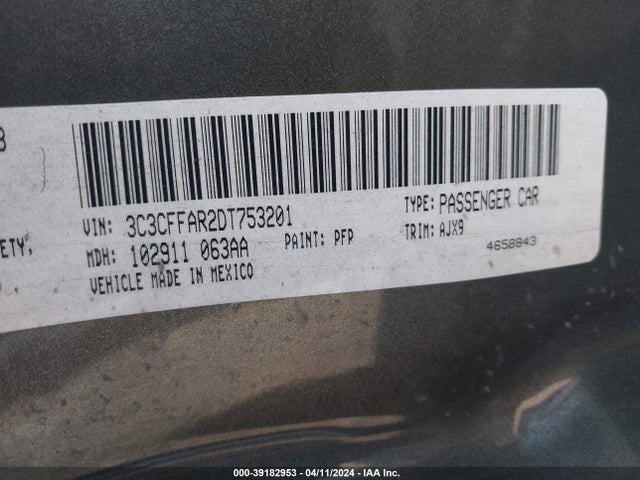2013 FIAT 500 3C3CFFAR2DT753201 Photo 8